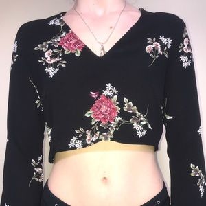 Cropped misguided top size 4